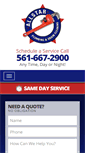 Mobile Screenshot of palmbeachcountyplumber.com